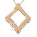 10k Gold Diamond Pendant