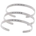 Sterling Silver Engraved Cuff
