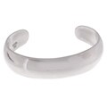 Sterling Silver Domed Tapered Cuff