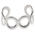 Sterling Silver High Polish Circles Cuff