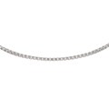 14-kt White Gold 24-inch Box Necklace