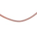 14k Pink Gold 20-inch Silk Foxtail Necklace