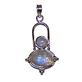 Moonstone Rainbow Pendant (Indonesia)