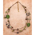 Green Shimmer Necklace (India)