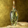 Kahar Bamboo Botanical Oil Lamp (24 oz.)