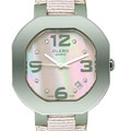 Clerc Women's Swiss Quartz Leather Strap Watch