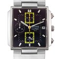 Orient Men's Black Dial Chronograph Watch
