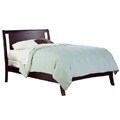 Nevis Low-profile Espresso Cal King Panel Bed
