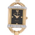 Pierre Cardin Women's Black Dial Diamond Watch