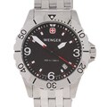 Wenger Men's Black Dial AquaGraph Diver Watch