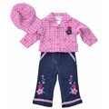 Rumble Tumble Pink Infant Jacket, Jeans, Shirt