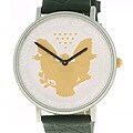 Croton Silver One Dollar Quartz Watch