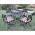 Ferrera Five-piece Iron Outdoor Patio Set