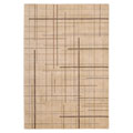 Woven Rhythms Beige Rug (7'9 x 10'10)