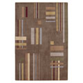 Woven Rhythms Mocha Rug (7'9 x 10'10)