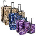 Hawaiian Print Four-piece Luggage Set