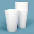 Medline White 24 oz. Styrofoam Cup (Case of 500)