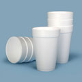Medline White 12 oz Styrofoam Cup (Case of 1000)