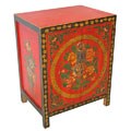 Antique Style Tibetan 2-door Chest/ Cabinet