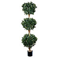 Sweet 6-foot Triple Bay Ball Topiary