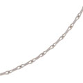 14k Gold 18-inch 1.5 mm Pinsetta Link Necklace