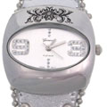 Geneva Platinum Women's Studded Fashion Watch