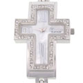 Geneva Women's Platinum Religious Themed Fashion Watch