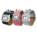 Geneva Platinum Women's Rhinestone Fashion Watch