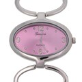 Geneva Platinum Pink Oval Face Fashion Watch