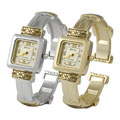 Geneva Platinum High Polished Fashion Watch