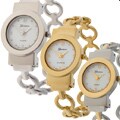 Geneva Platinum Matte Finish Women's Fashion Watch