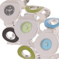 Geneva Women's Platinum Circles Themed Fashion Wat