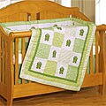 Ribbit 4-piece Patchwork Crib Set
