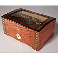 Santa Fe 100 Deluxe Cherry Wood with Inlay Humidor