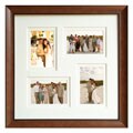 Poplar Wood Four-photo Picture Frame