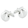 Sterling Silver Polished Cuffflinks