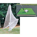 Golf Net with Chipping and Driving Mat (10' x 8')