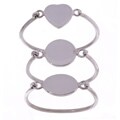 Sterling Silver 5.5-inch Engraveable Toddler Cuff Bracelet