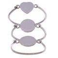 Sterling Silver Engraveable Infant Bracelet