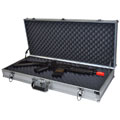 Silver Hard Sided Assault Rifle Case