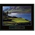 'Goals' Golf Framed Motivational Art Print