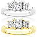 14k Gold 3/4ct TDW Diamond Engagement Ring (I-J, I1-I2)