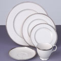 Noritake Cascade Platinum 20-piece Dinnerware Set