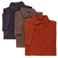 duMark Italian-style Men's Solid Polo Shirt