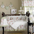 Riley Roses 12-piece Crib Bedding Set