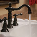Fontaine Monaco Rubbed Bronze Widespread Faucet