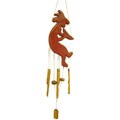 Handcrafted Kokopelli Bamboo Wind Chime (Indonesia)