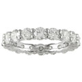 18k Gold 3 ct TDW Diamond Eternity Band (G-H-I, SI2-I1)