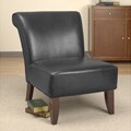 Garland Black Leather Chair
