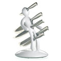 The Ex 5-piece Knife Set with Unique Holder